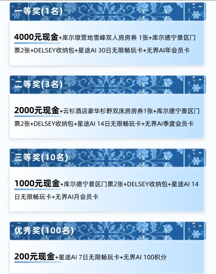4W奖金-天山绮梦·西域之歌-新疆AIGC创作大赛(9.10-10.20)